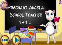 Angela Profesoara Gravida