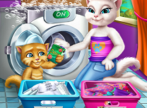 Angela si Ginger Spala Hainele