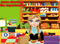 Anna Curatenie in Supermarket