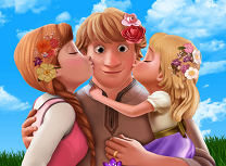 Anna Picnic in Familie