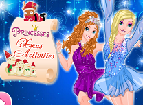Anna si Elsa Activitati de Craciun