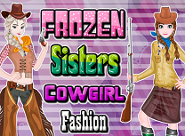 Anna si Elsa Cowgirl