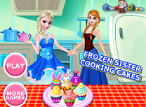 Anna si Elsa Fac Prajituri