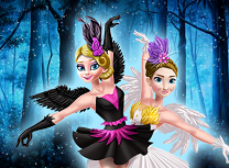 Anna si Elsa Lacul Lebedelor