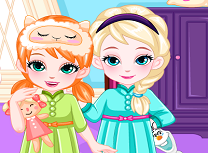 Anna si Elsa Ora de Culcare