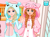 Anna si Elsa Tinute de Somn