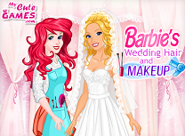 Ariel Machiaj si Coafura Pentru Barbie