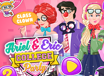 Ariel si Eric Petrecere la Facultate