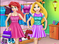 Ariel si Rapunzel la Cumparaturi