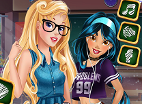 Aurora si Jasmine Inapoi la Scoala