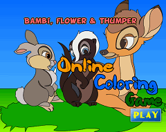 Bambi de Colorat