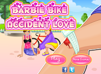 Barbie Accident cu Bicicleta