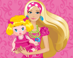 Barbie Baby Siter