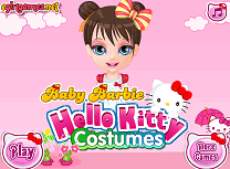 Barbie Costum Hello Kitty