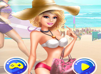 Barbie Costum de Baie Pentru Plaja