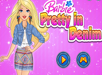 Barbie Draguta in Denim