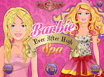 Barbie Ever After High la Spa