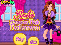 Barbie Halloween la Monster High