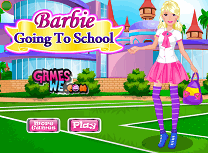Barbie Merge la Scoala