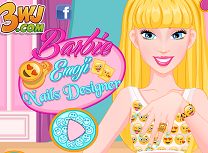 Barbie Manichiura cu Emoticoane