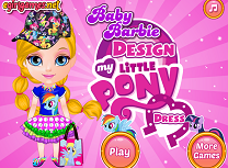 Barbie Rochie My Little Pony