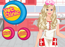 Barbie la Clinica de Animale