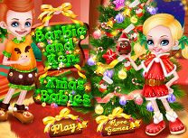 Barbie si Ken Bebelusi de Craciun