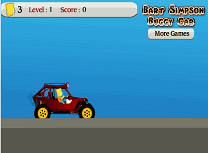 Bart Simpson cu Masina