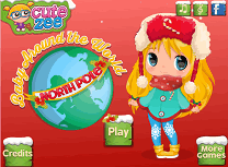 Bebelus la Polul Nord