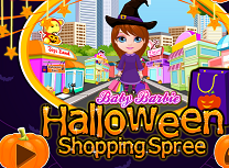Bebelusa Barbie Cumparaturi de Halloween
