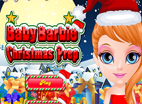 Bebelusa Barbie Pregatiri de Craciun