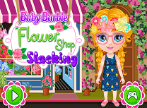 Bebelusa Barbie la Florarie