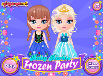 Barbie la Petrecerea Frozen