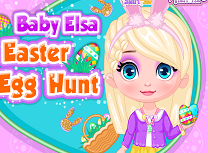 Bebelusa Elsa si Ouale de Paste