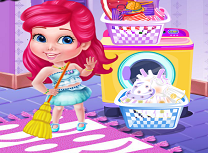 Bebelusa Printesa Spala Haine