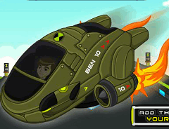 Ben 10 cu Naveta Spatiala