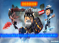 BoBoiBoy Halilintar vs Taufan