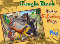 Cartea Junglei de Colorat 3