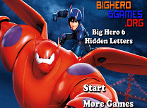 Cei 6 Super Eroi Litere Ascunse