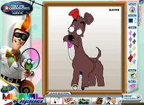 Coloreaza cu Familia Robinson 