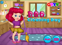 Curatenie cu Baby Boo