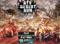 Cursa cu ATV in Desert