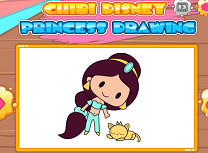 Deseneaza cu Printesele Disney