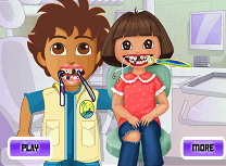 Dora si Diego la Dentist