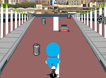 Doraemon cu Scuterul