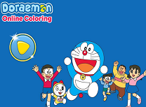 Doraemon de Colorat Online