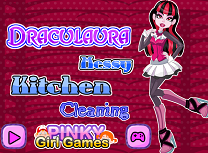 Draculaura Curatenie in Bucatarie