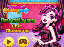 Draculaura Machiaj la Moda