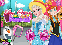 ELsa si Anna in Paris