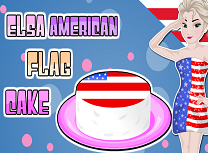 Elsa Prajitura cu Steagul American